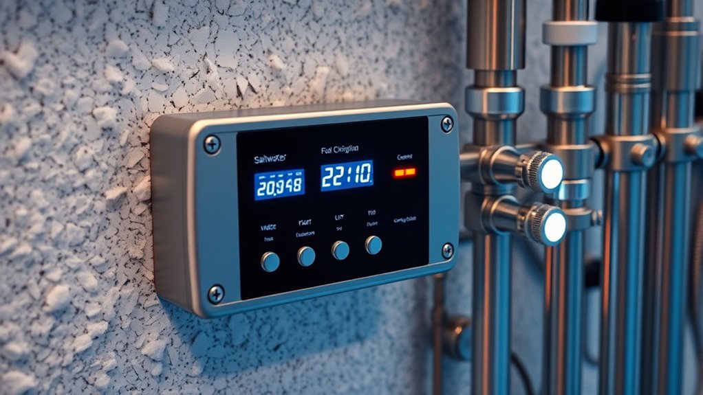 automated saltwater pool management