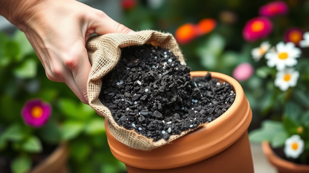 balanced soil aeration retention