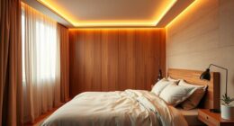 blue light free bedroom lighting
