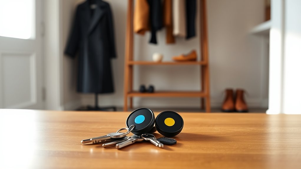 bluetooth key finder security