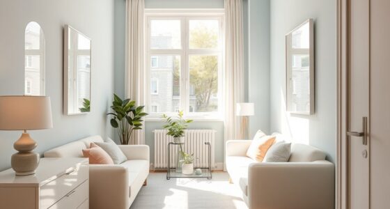 bright light space enhancing colors