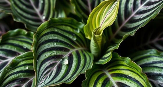 calathea humidity and movement