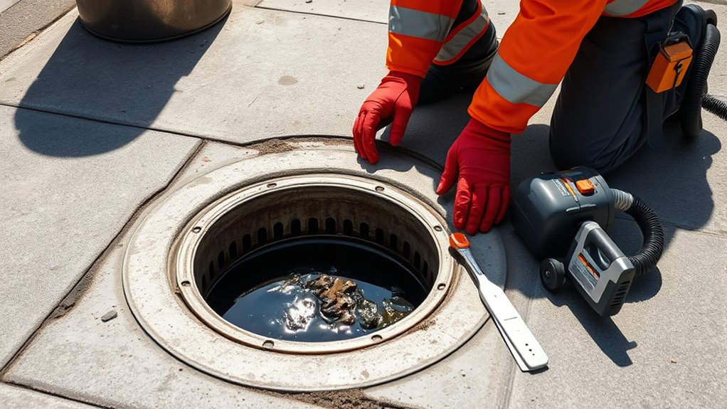 catch basin upkeep schedule
