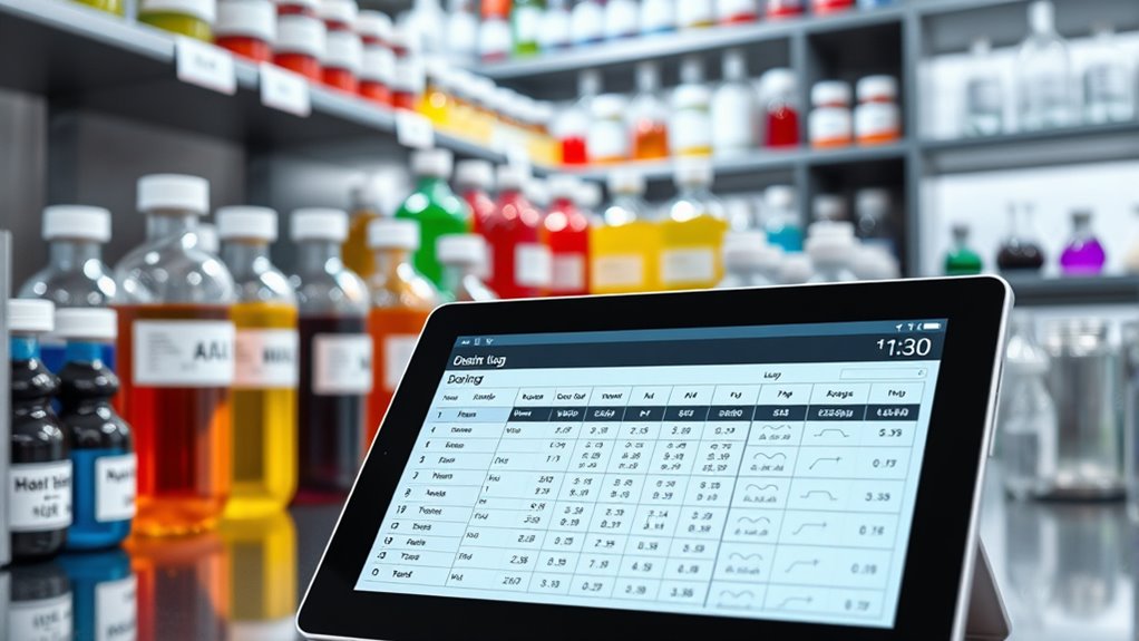 chemical management and records