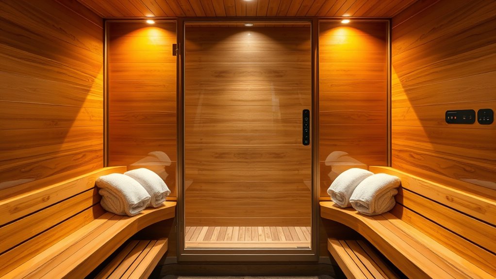 choosing spacious efficient sauna