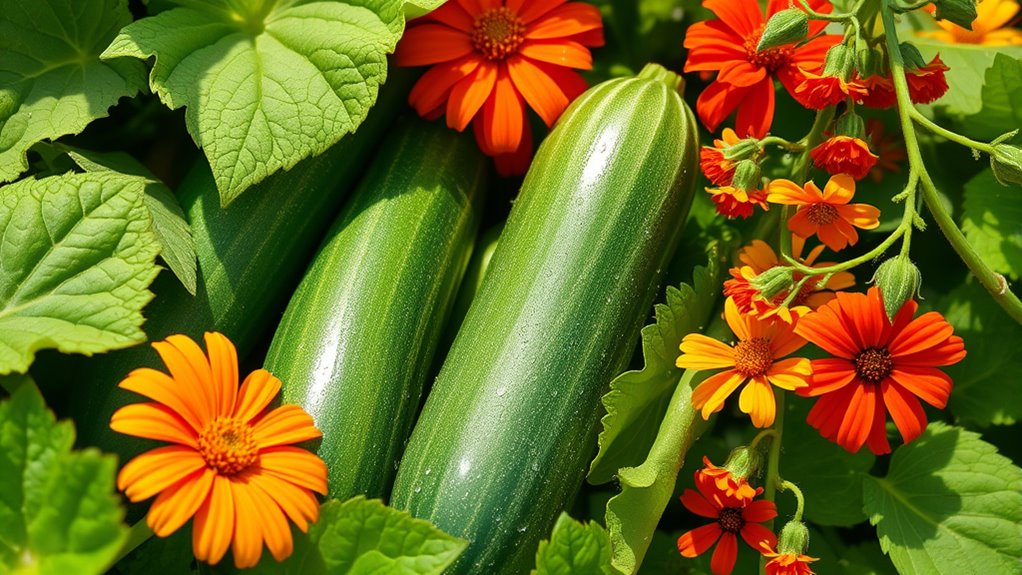 colorful edible flower pairings