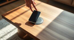 concealed furniture wireless chargers