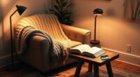 cozy smart lamp nook