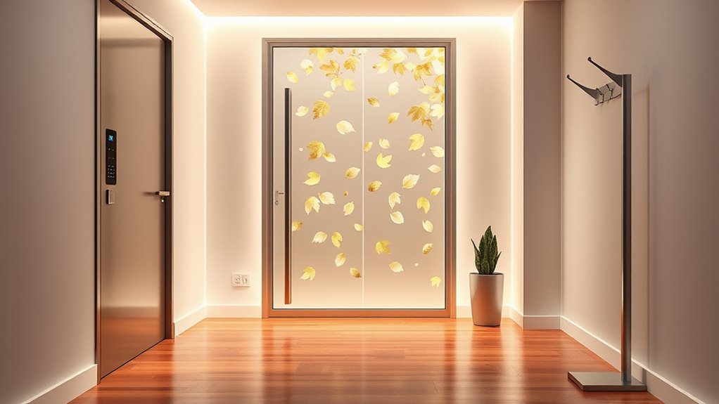 create automated entrance scene