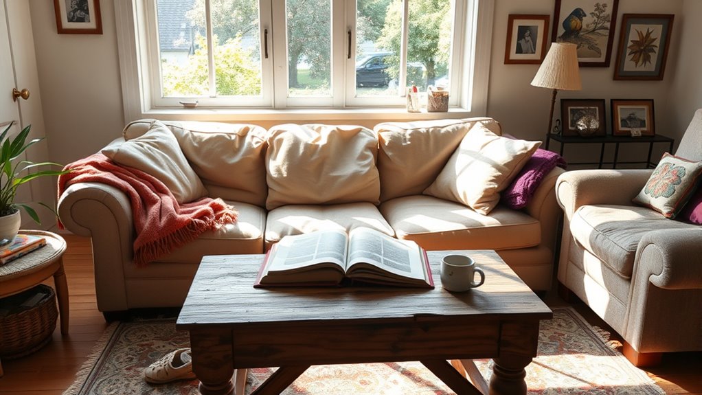 create cozy lived in home