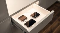 design a compact charging drawer