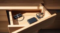 design compact charging drawer