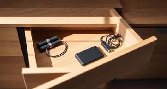 design compact charging drawer