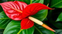 durable vibrant anthurium bloom