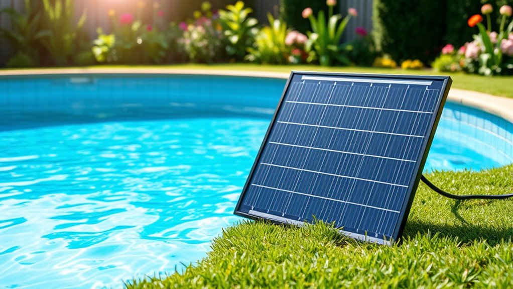 eco friendly solar pool heating