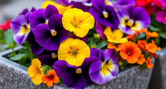 edible flowers for containers