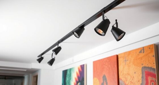elegant home gallery lighting
