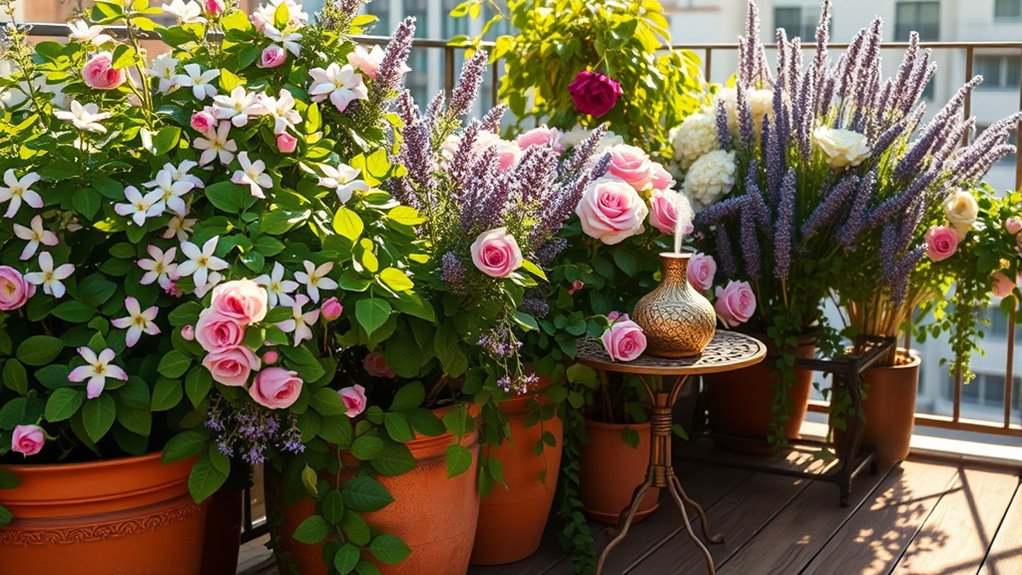 enhance outdoor aromatic ambiance