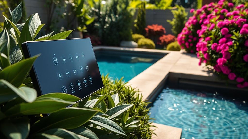 garden and pool controls integration
