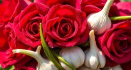 garlic pest control roses