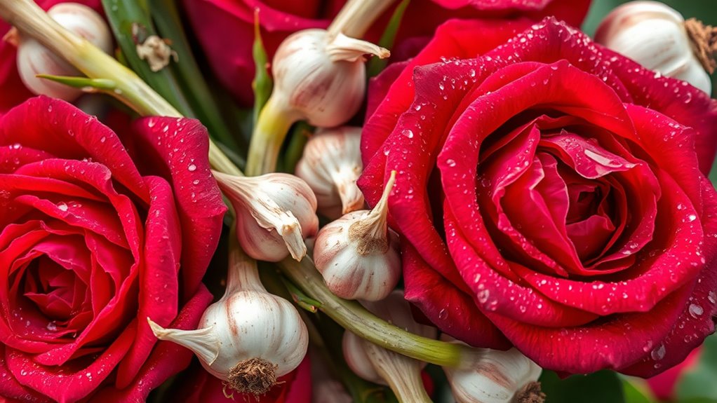 garlic prevents pests naturally