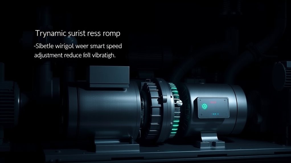 gradual speed vibration control