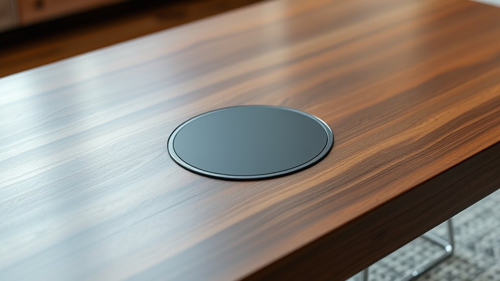 hidden wireless charging integration
