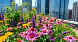 high rise pollinator friendly plants