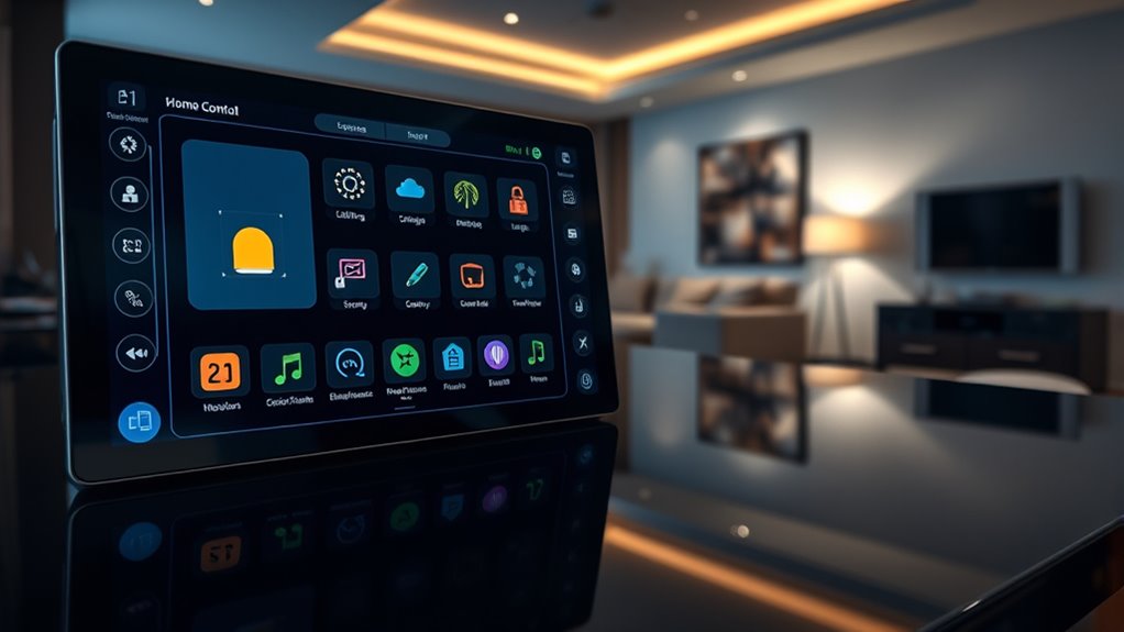 home automation interface design