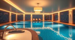 indoor pool lighting ideas