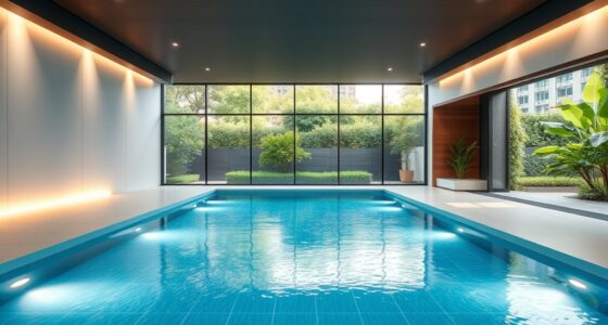 indoor pool site design