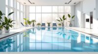 indoor pool site planning