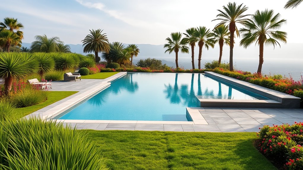 infinity edge landscape design