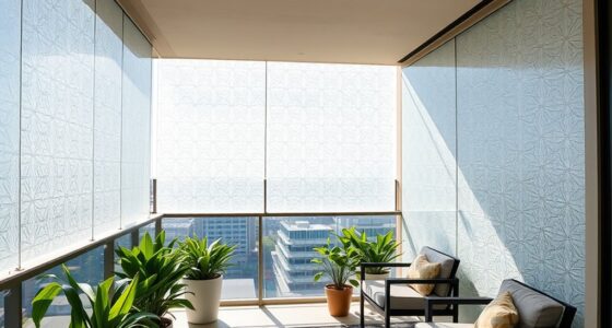 light permitting balcony screens