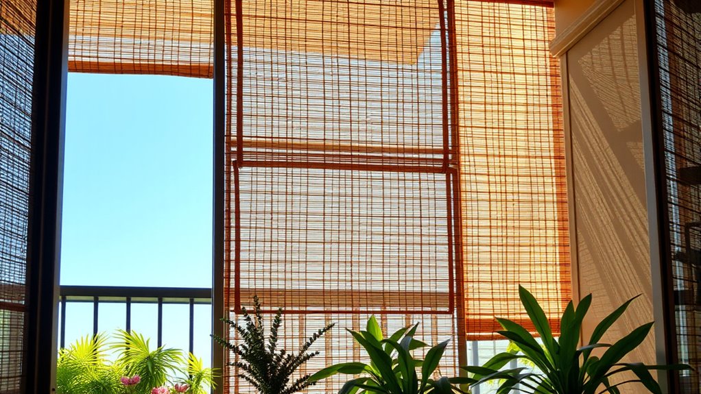 light permitting balcony screens