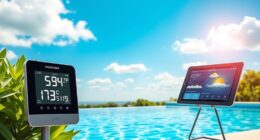 local weather informs pool maintenance