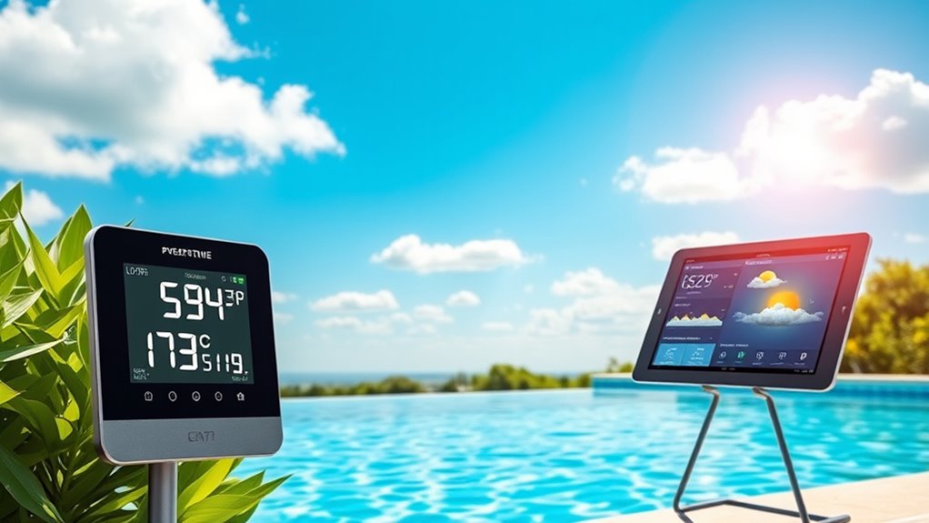 local weather informs pool maintenance