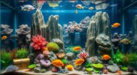 luxurious aquarium decor ideas