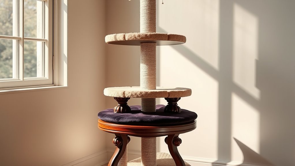 luxury cat scratching posts