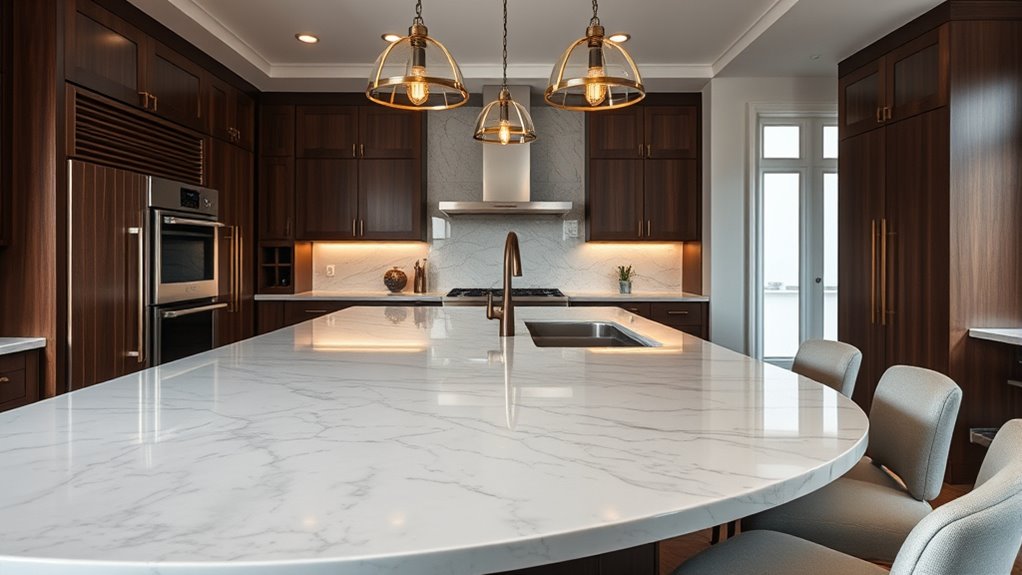 luxury kitchen island selections