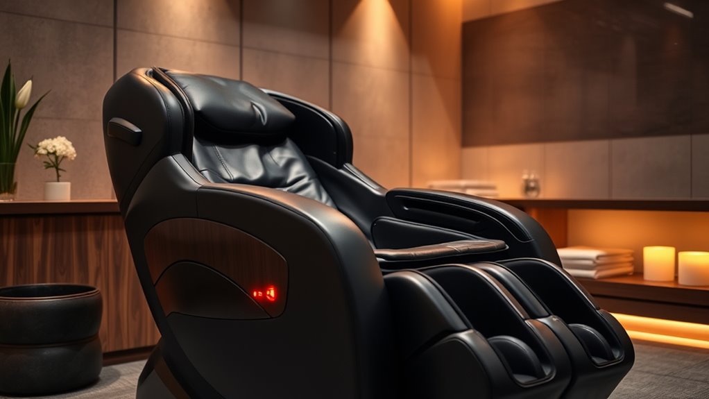 luxury massage chair features