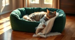 luxury orthopedic cat beds