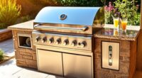 luxury outdoor grilling options