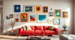 magnetic art wall display