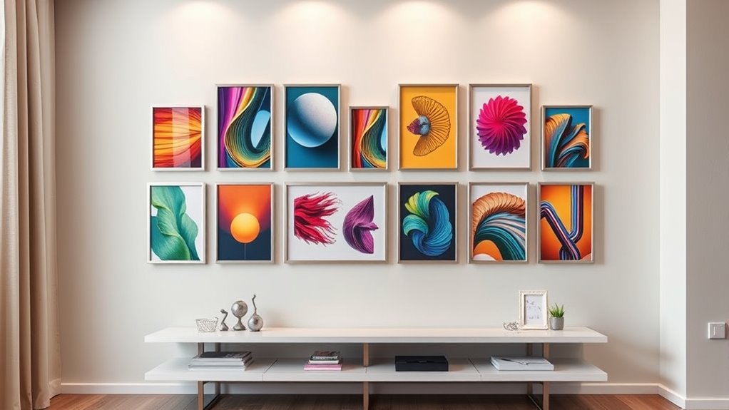 magnetic swappable art display