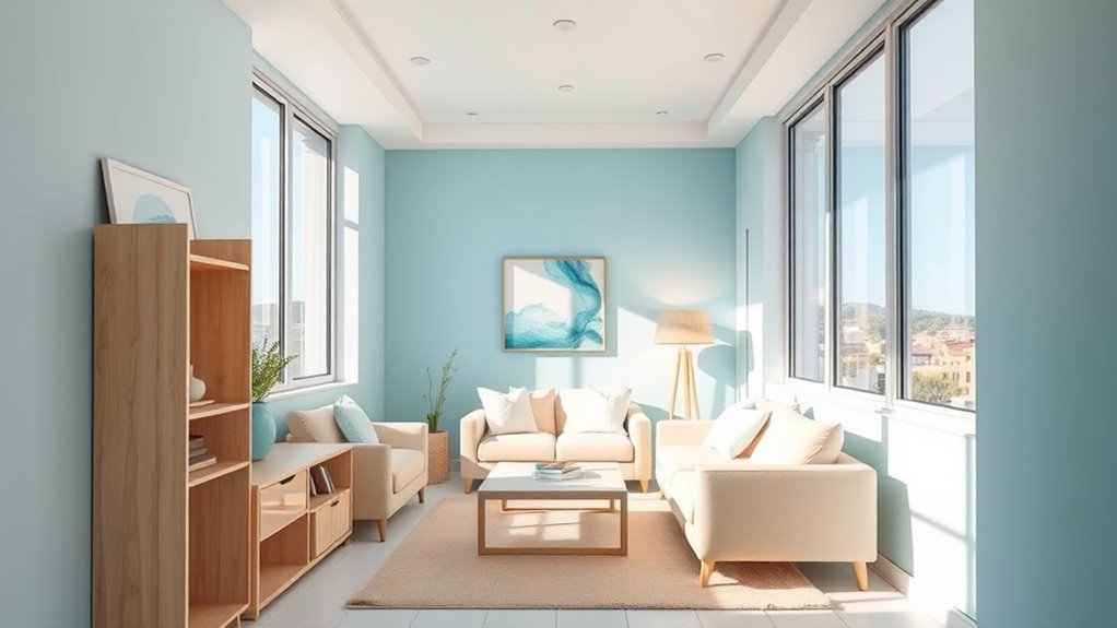 maximize light and space