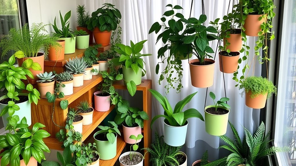 maximize small space greenery