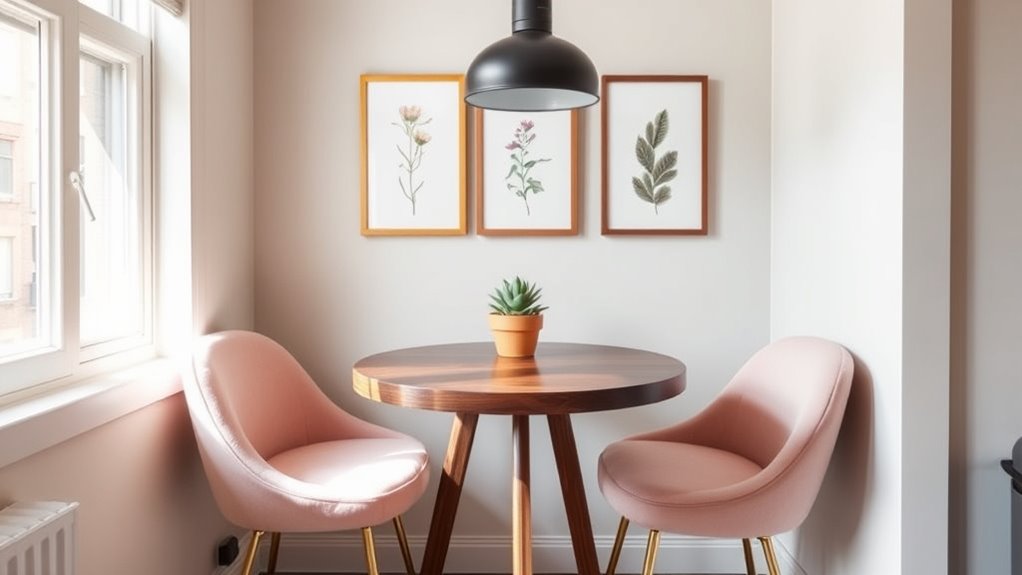 maximize small studio dining