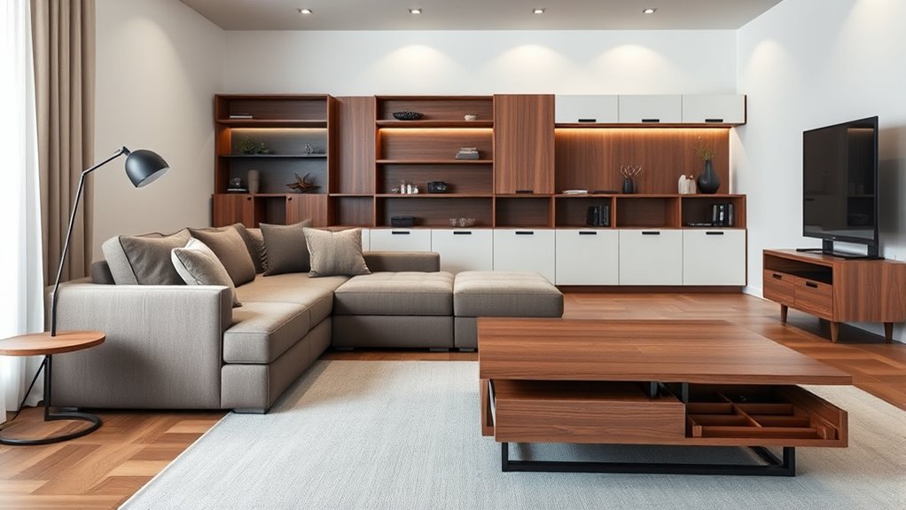 maximize space with versatile