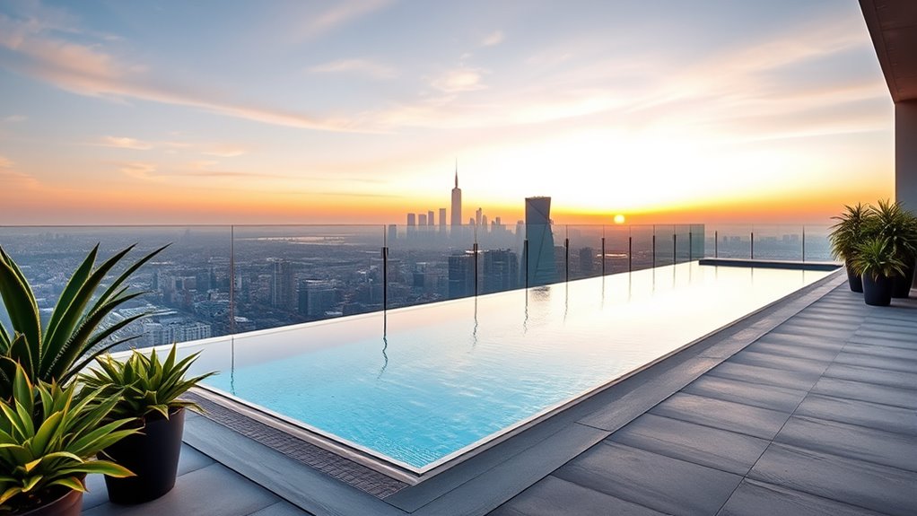 modern eco friendly infinity pools